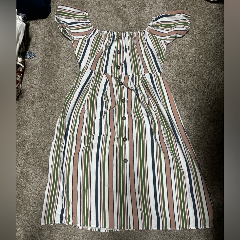 Off the shoulder Maternity dress